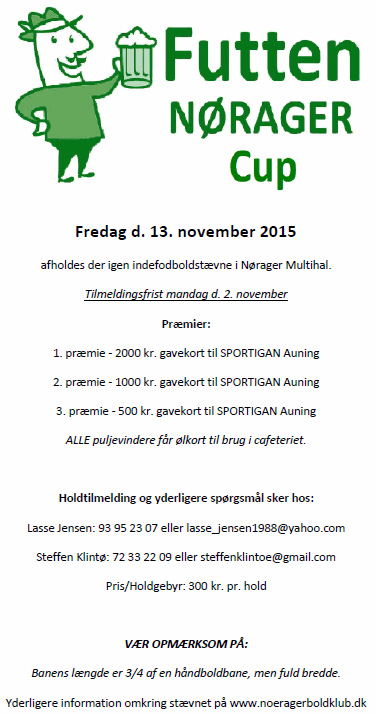 Futten Cup Nørager - Invitation